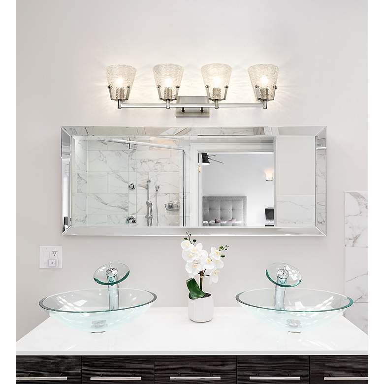 Image 4 Analia by Z-Lite Brushed Nickel 4 Light Vanity more views