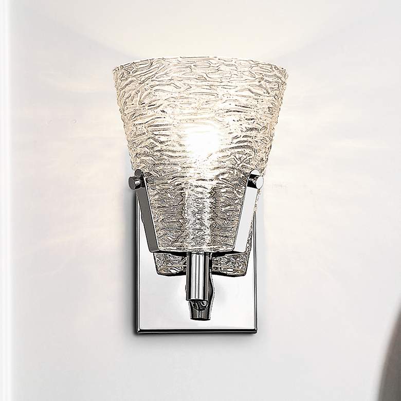 Image 2 Analia by Z-Lite Chrome 1 Light Wall Sconce