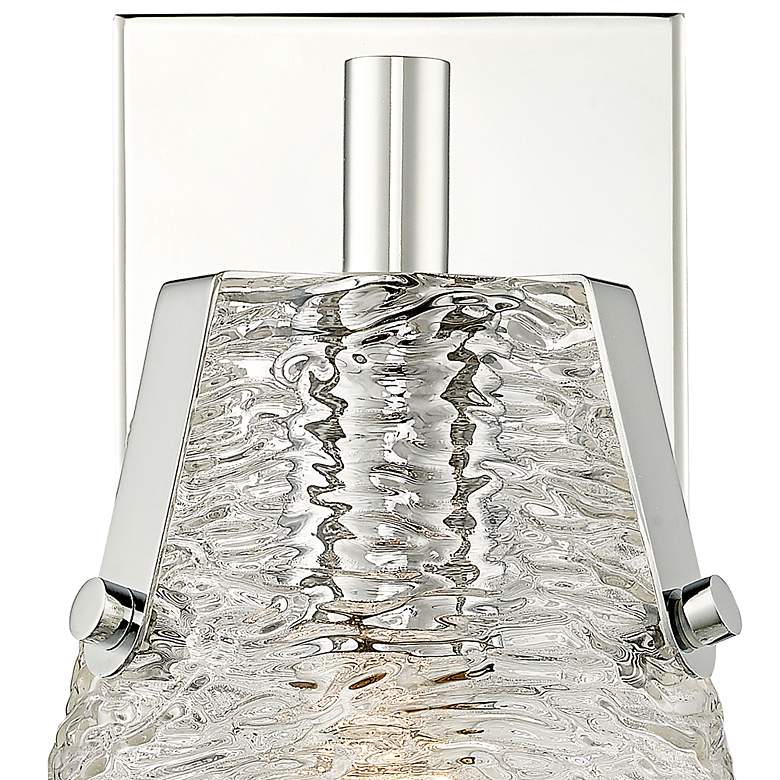 Image 4 Analia by Z-Lite Chrome 1 Light Wall Sconce more views