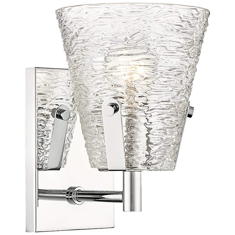 Image 6 Analia by Z-Lite Chrome 1 Light Wall Sconce more views