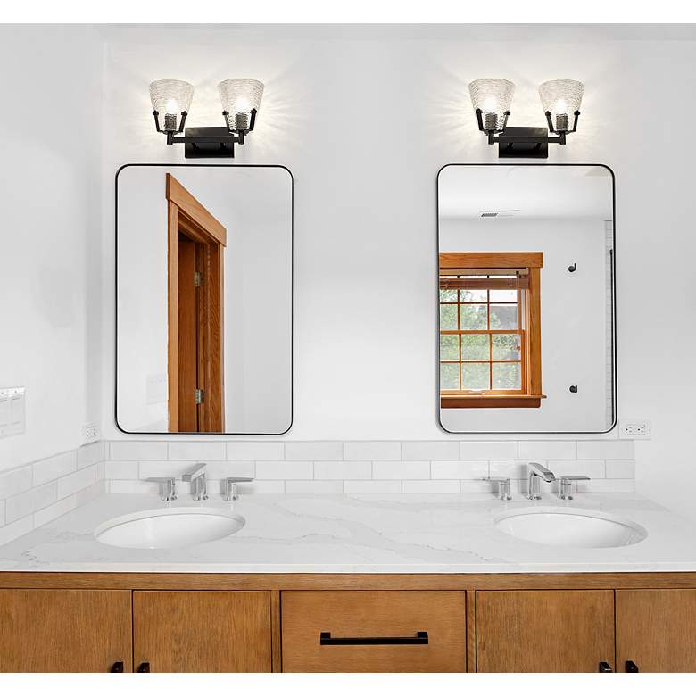 Image 3 Analia by Z-Lite Matte Black 2 Light Vanity more views