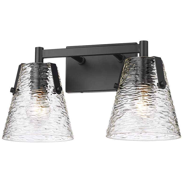 Image 5 Analia by Z-Lite Matte Black 2 Light Vanity more views