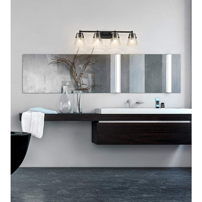 Image 3 Analia by Z-Lite Matte Black 4 Light Vanity more views