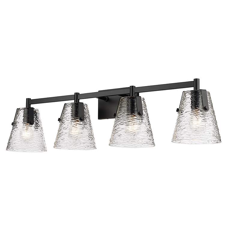 Image 5 Analia by Z-Lite Matte Black 4 Light Vanity more views