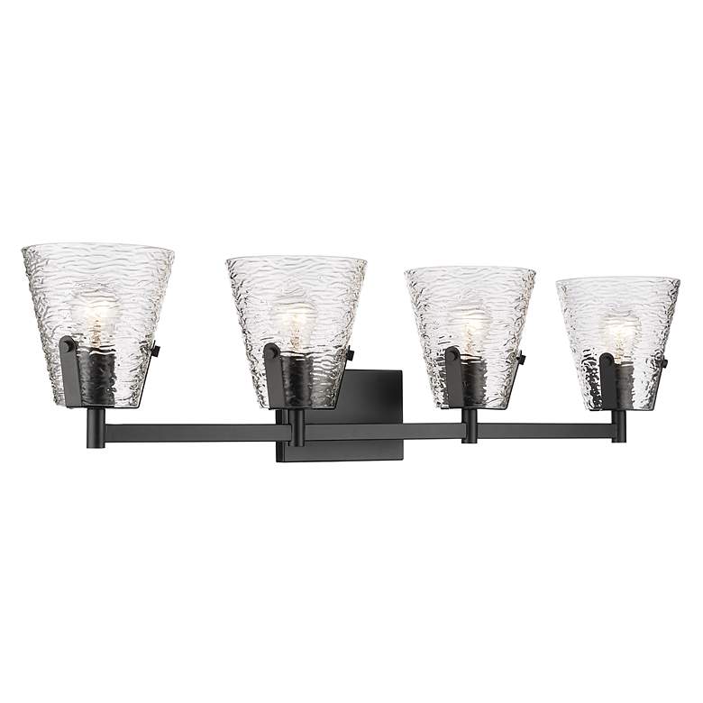 Image 6 Analia by Z-Lite Matte Black 4 Light Vanity more views