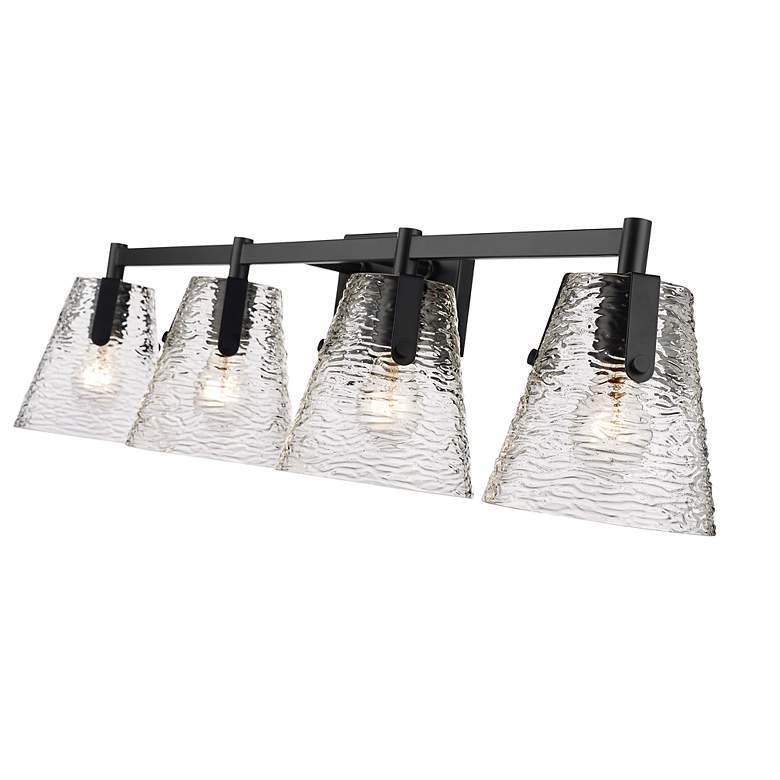 Image 7 Analia by Z-Lite Matte Black 4 Light Vanity more views