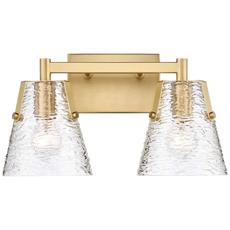 Image 1 Analia by Z-Lite Modern Gold 2 Light Vanity
