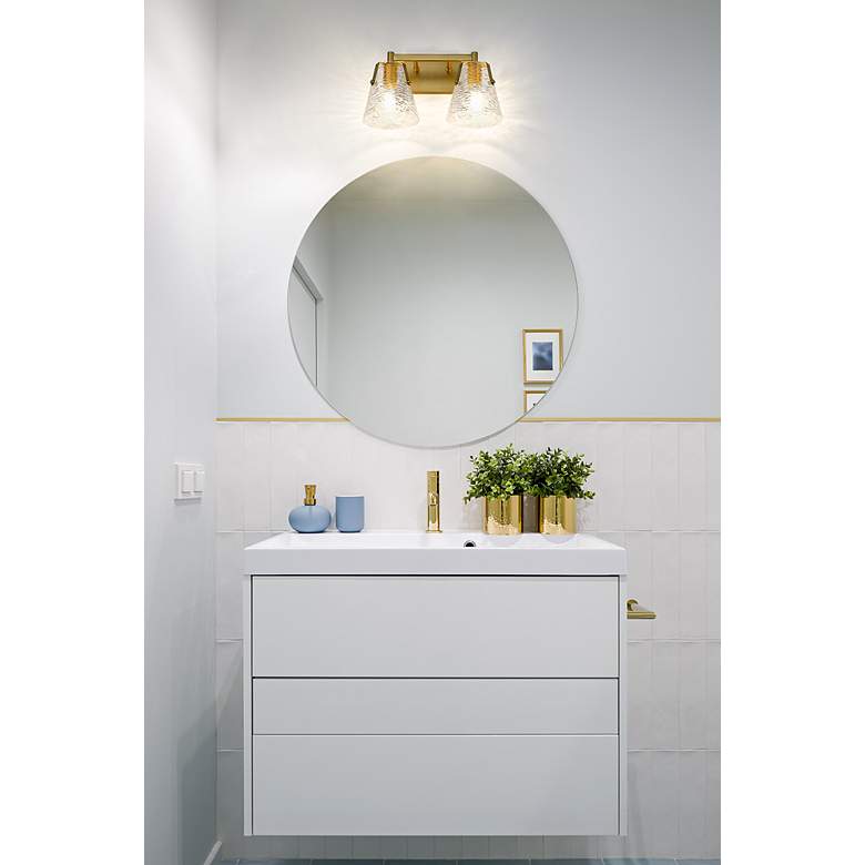 Image 4 Analia by Z-Lite Modern Gold 2 Light Vanity more views