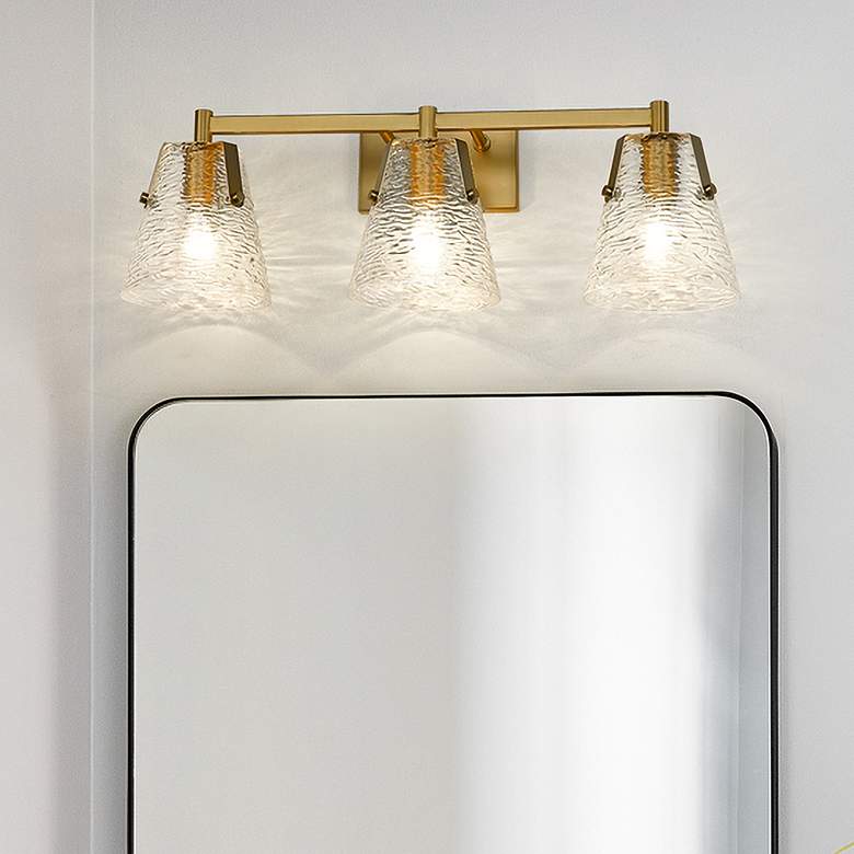 Image 1 Analia by Z-Lite Modern Gold 3 Light Vanity