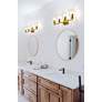 Thumbnail3 of Analia by Z-Lite Modern Gold 4 Light Vanity more views