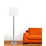 Analisa 58 1/4" High Modern Brushed Nickel Floor Lamp