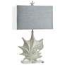 Anartia 29.5" High Silver Seashell Design Coastal Table Lamp