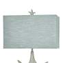 5_Anartia 29.5" High Silver Seashell Design Coastal Table Lamp more views