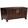 Anastasia 38 3/4" Wide Espresso Wood Trunk Cocktail Table