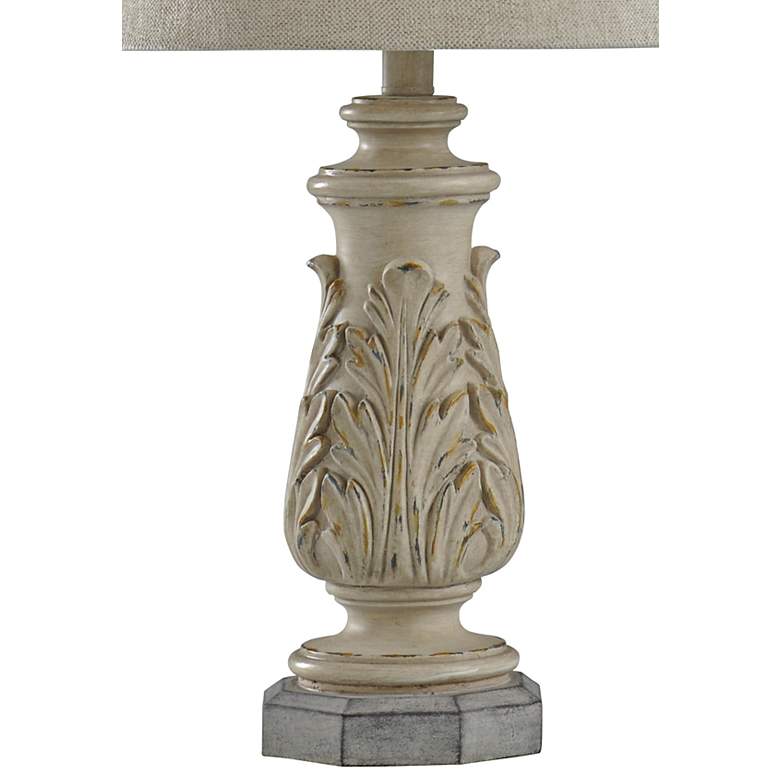 Image 4 Anastasia Table Lamp - Gray Wash - Beige more views