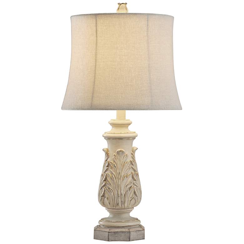 Image 5 Anastasia Table Lamp - Gray Wash - Beige more views