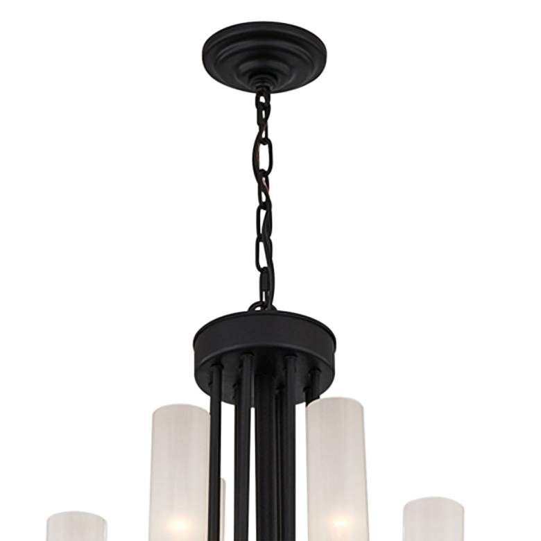 Image 4 Anchor 60 1/2" Wide Matte Black 48-Light Chandelier more views