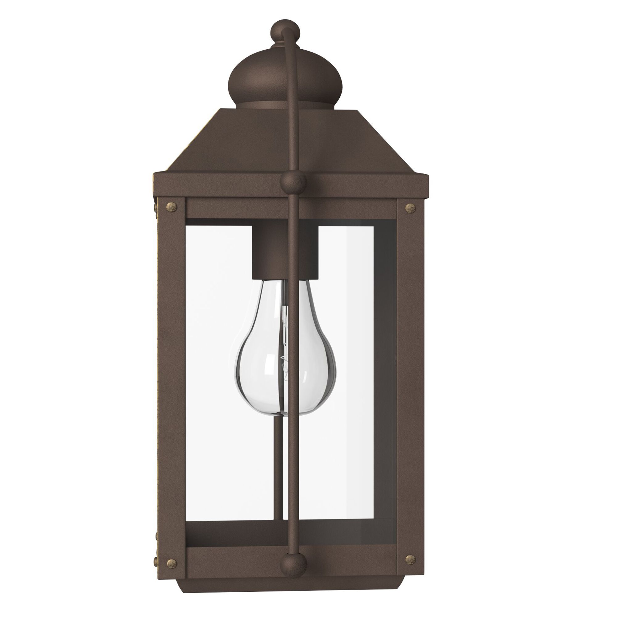 Anchorage 13" High Light Oiled Bronze Outdoor Post Light
