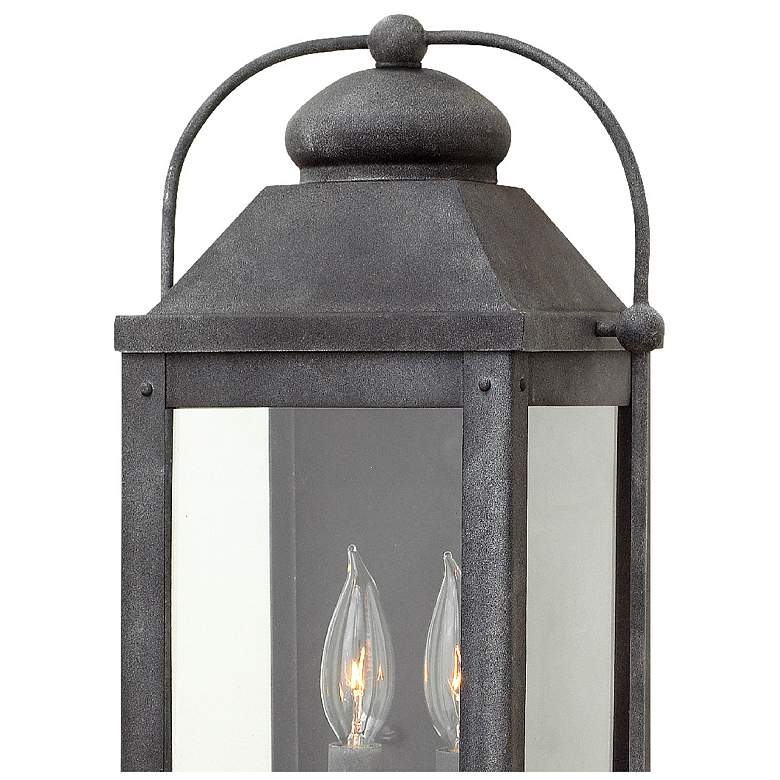 Image 4 Anchorage 17 3/4" High Aged Zinc Outdoor Wall Light more views