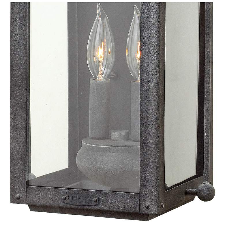 Image 5 Anchorage 17 3/4" High Aged Zinc Outdoor Wall Light more views