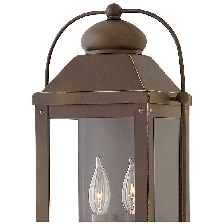 Image 4 Anchorage 17 3/4" High Light Oiled Bronze Outdoor Post Light more views