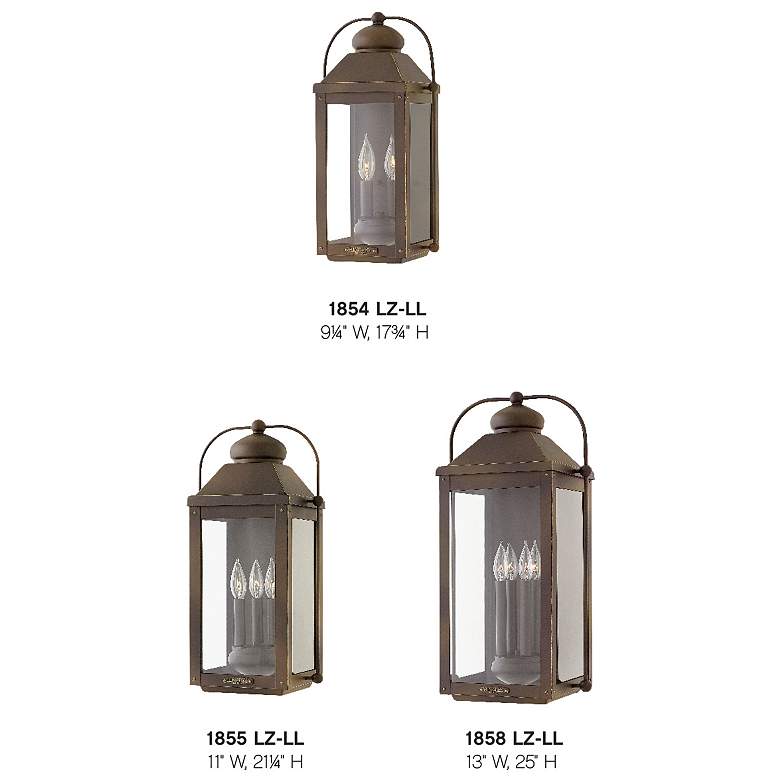 Image 6 Anchorage 17 3/4" High Light Oiled Bronze Outdoor Post Light more views