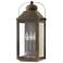 Anchorage 21 1/4" High Light Oiled Bronze Outdoor Post Light