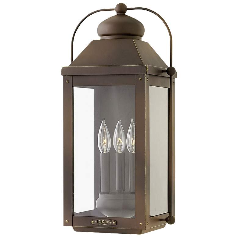 Image 1 Anchorage 21 1/4" High Light Oiled Bronze Outdoor Post Light