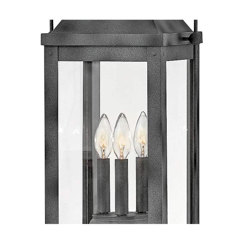 Image 2 Anchorage 23 1/2" High Light Aged Zinc Outdoor Pier Mount Light more views