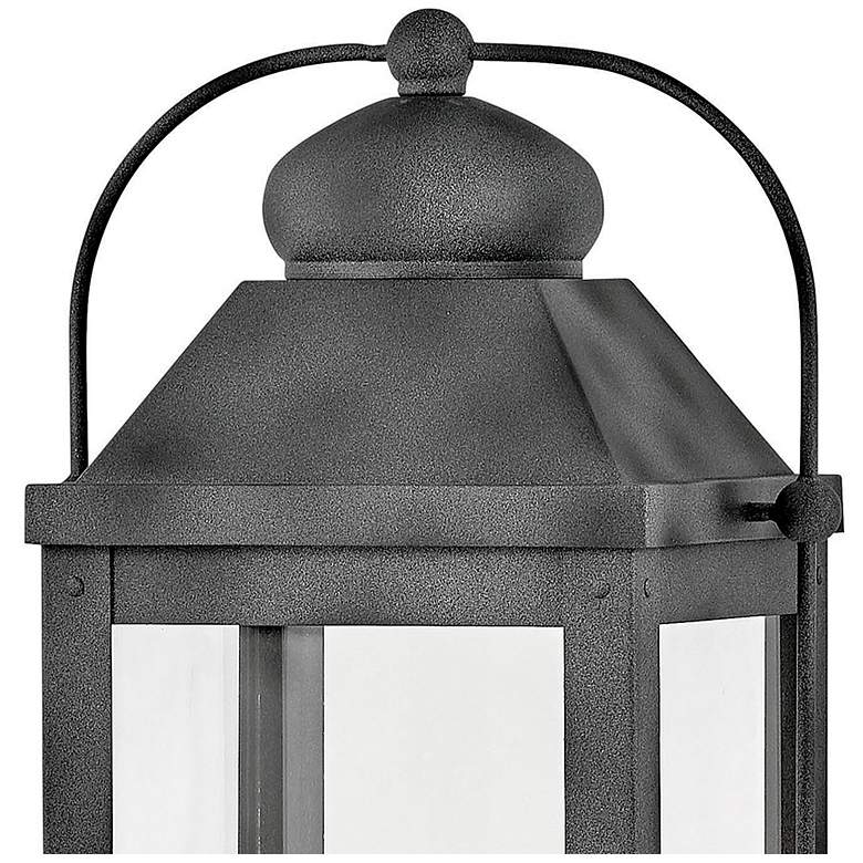 Image 4 Anchorage 23 1/2" High Light Aged Zinc Outdoor Pier Mount Light more views