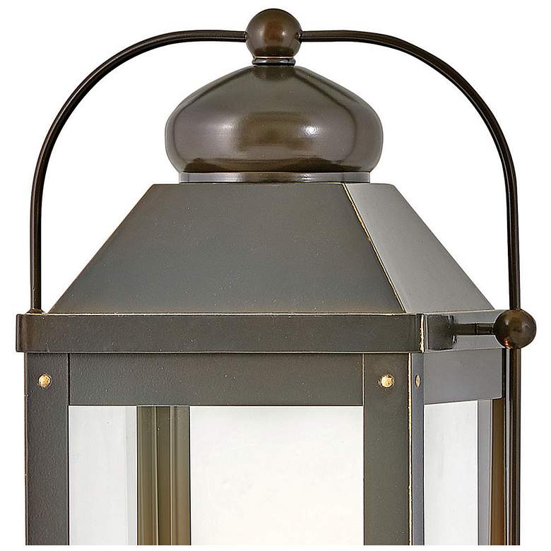 Image 3 Anchorage 23 1/2"H Bronze Outdoor Lantern Pier Mount Light more views