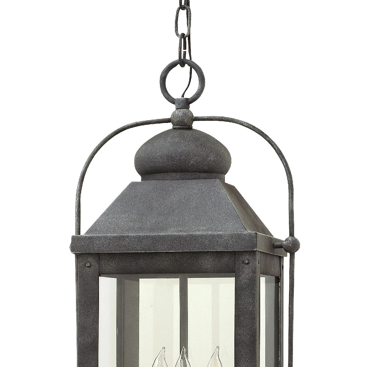 Image 4 Anchorage 23 3/4" High Aged Zinc Outdoor Hanging Lantern more views