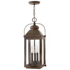 Image1 of Anchorage 23 3/4" High Oiled Bronze Outdoor Hanging Light