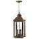 Anchorage 23 3/4" High Oiled Bronze Outdoor Hanging Light