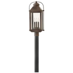 Anchorage 24 1/4" High Bronze Outdoor Post/Pier Mount Light