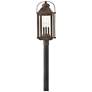 Anchorage 24 1/4"H Light Oiled Bronze Outdoor Post Light