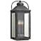 Anchorage 9 1/4" Wide Aged Zinc 4 Candle Outdoor Wall Light