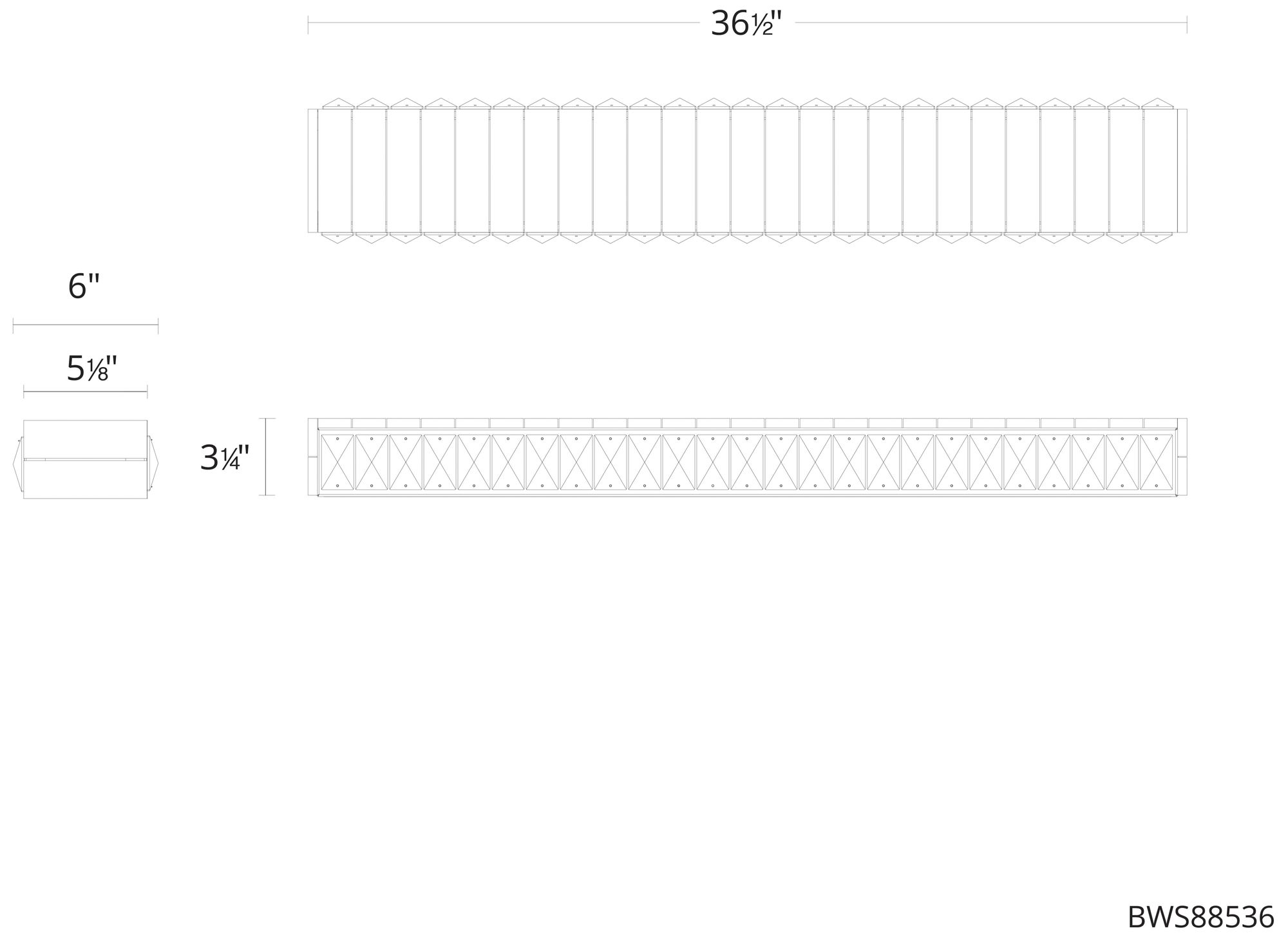 Image 5 Andean 2 Lt LED Bath Bar more views