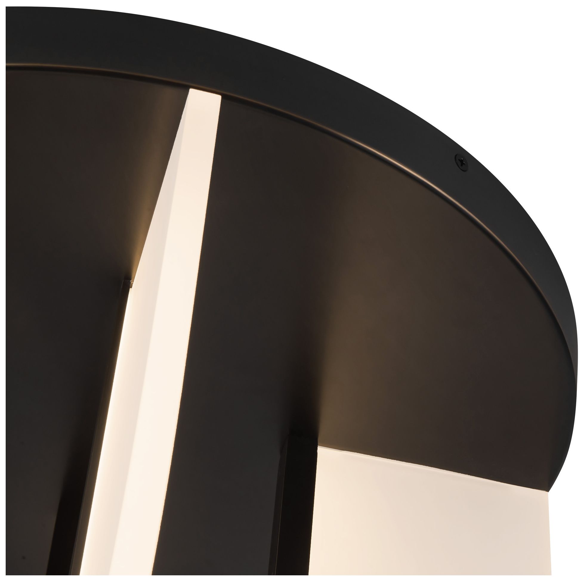 Image 5 Anders 17-in Urban Bronze dimmable LED Semi-Flush Mount more views