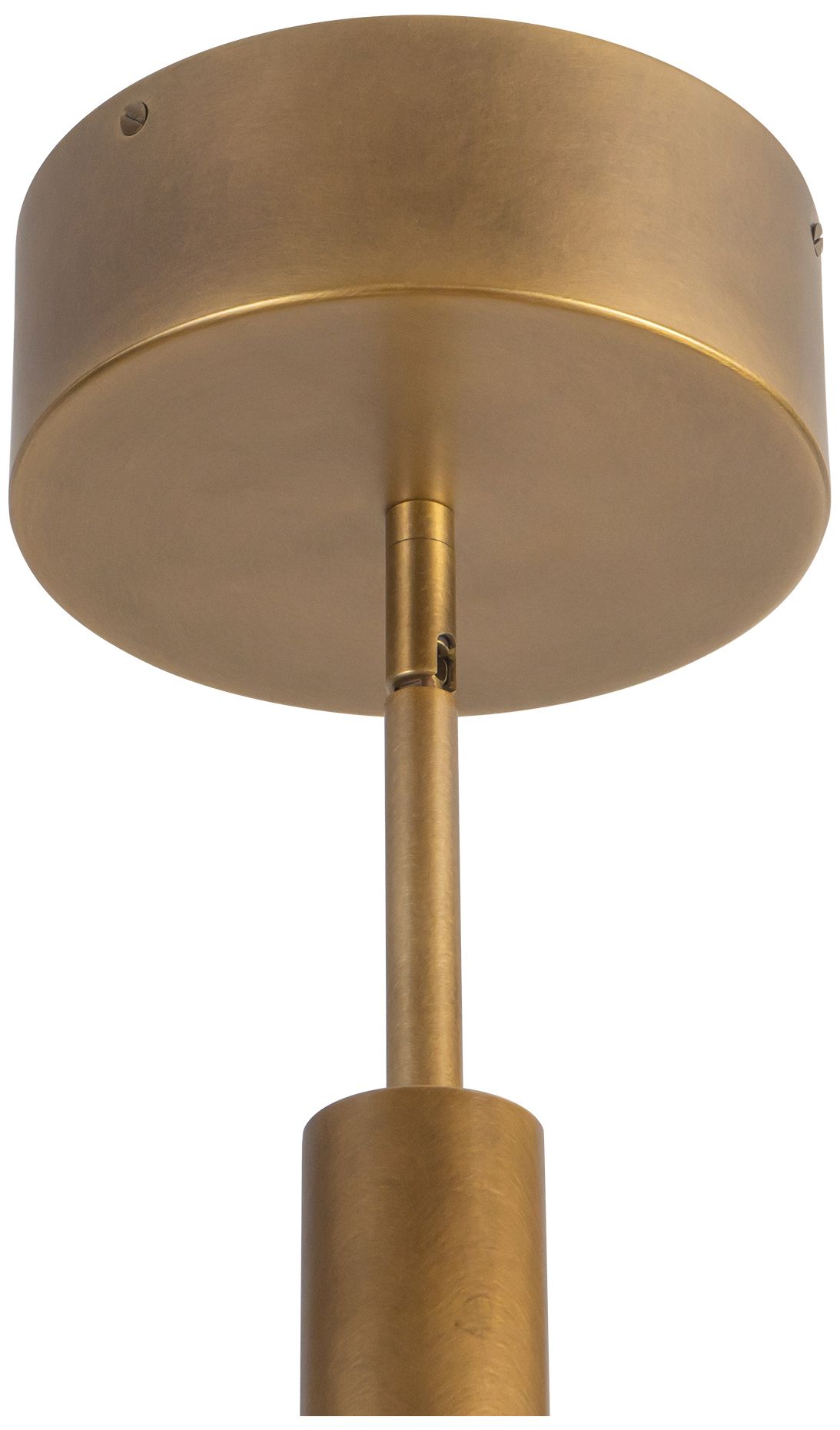 Image 5 Anders 30-in Vintage Brass dimmable LED Chandelier more views