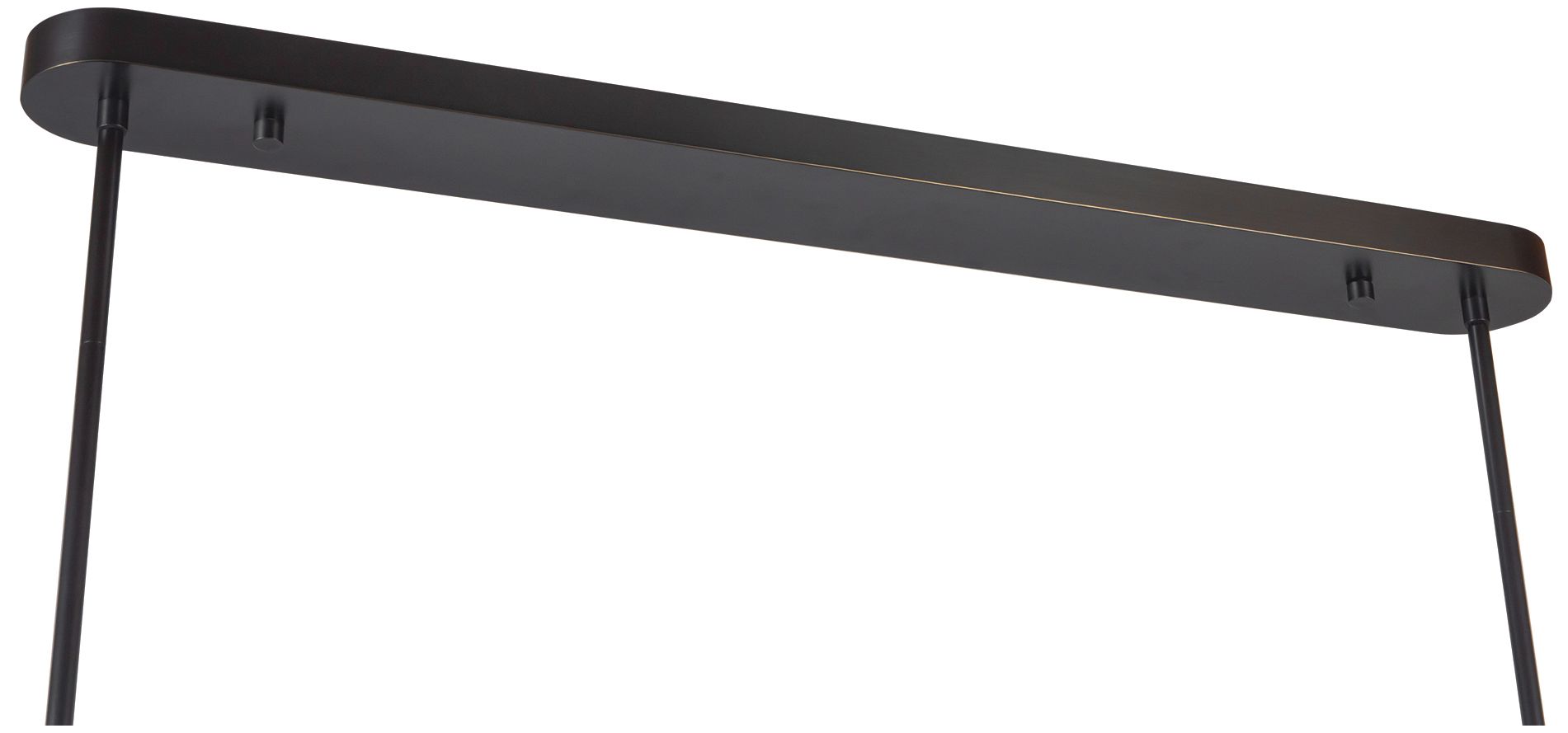 Image 5 Anders 59-in Urban Bronze dimmable LED Linear Pendant more views