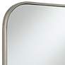Anders Brushed Nickel 24" x 38" Rectangular Wall Mirror