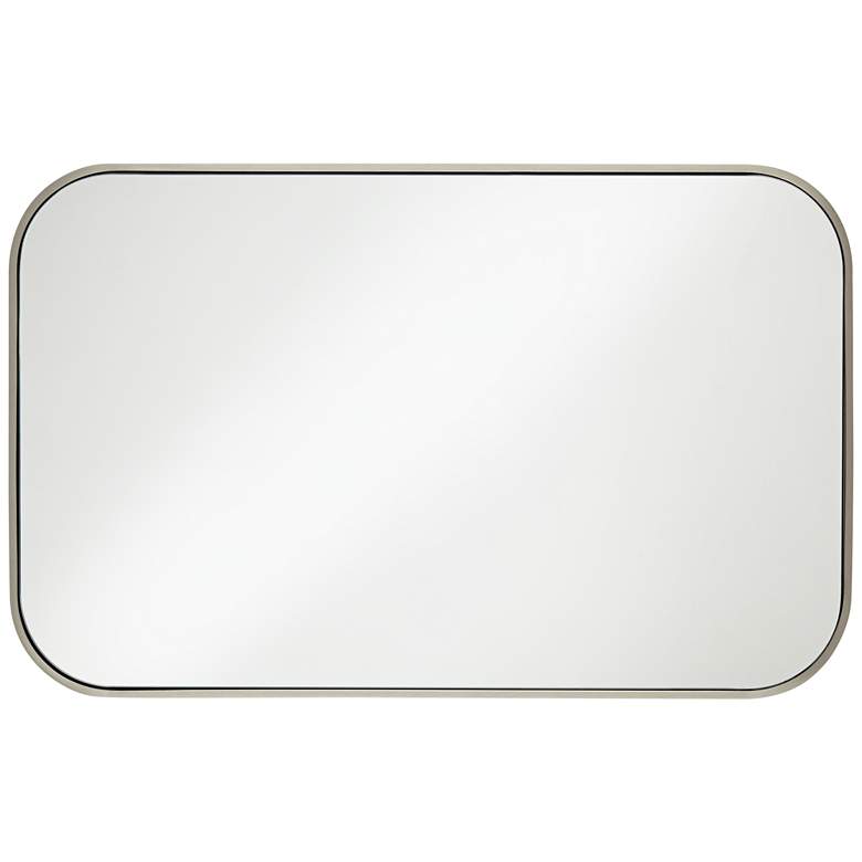 Image 5 Anders Brushed Nickel 24" x 38" Rectangular Wall Mirror more views
