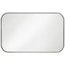 Anders Brushed Nickel 24" x 38" Rectangular Wall Mirror