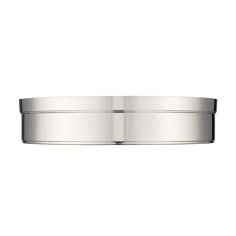Image 5 Anders by Z-Lite Polished Nickel 1 Light Flush Mount more views