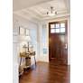 4_Anders by Z-Lite Polished Nickel 1 Light Semi Flush Mount more views