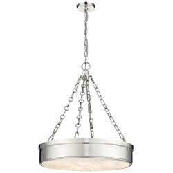 Anders by Z-Lite Polished Nickel 3 Light Chandelier