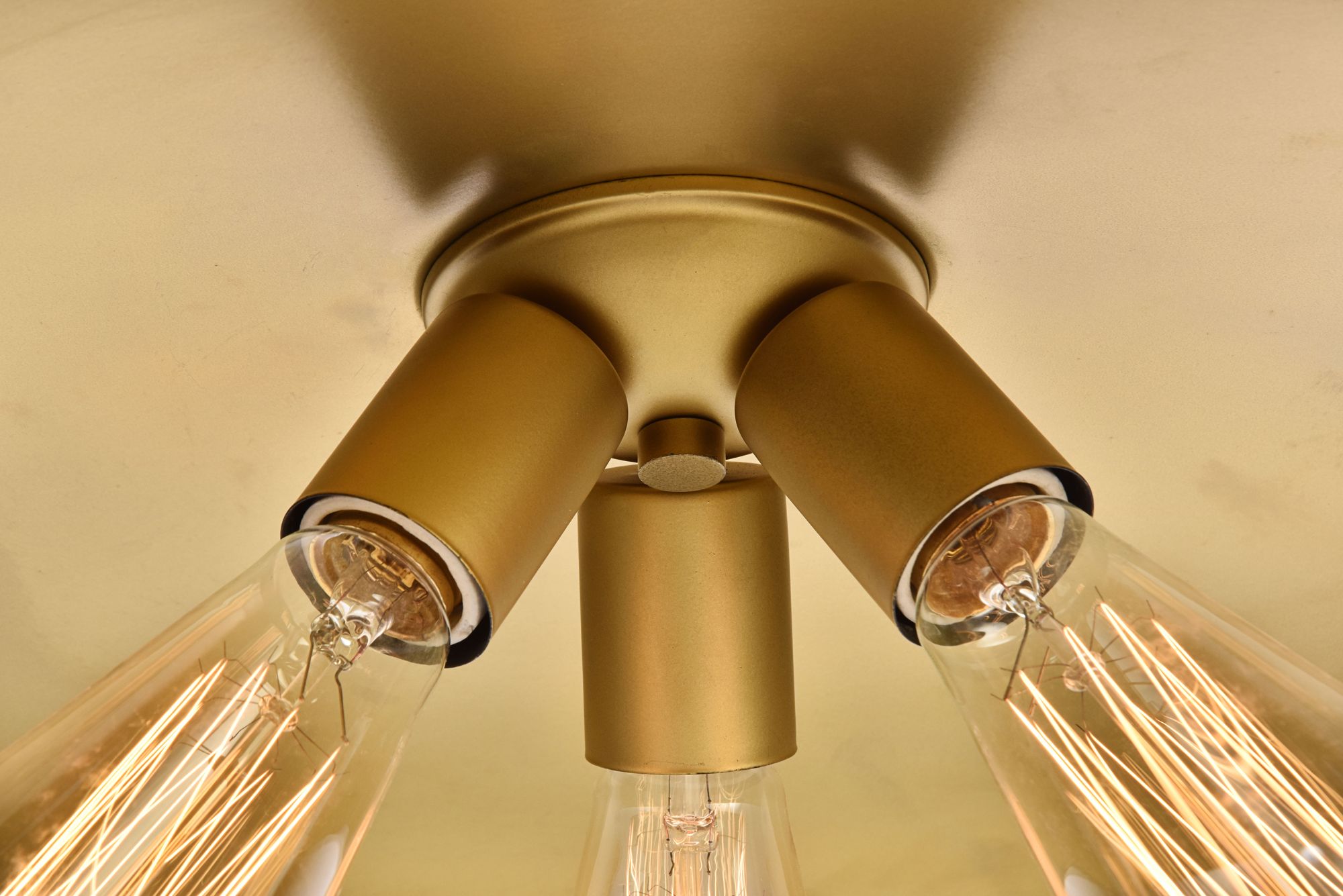 Image 7 Anders Collection Chandelier D20.5 H6.5 Lt:3 Black And Brass Finish more views