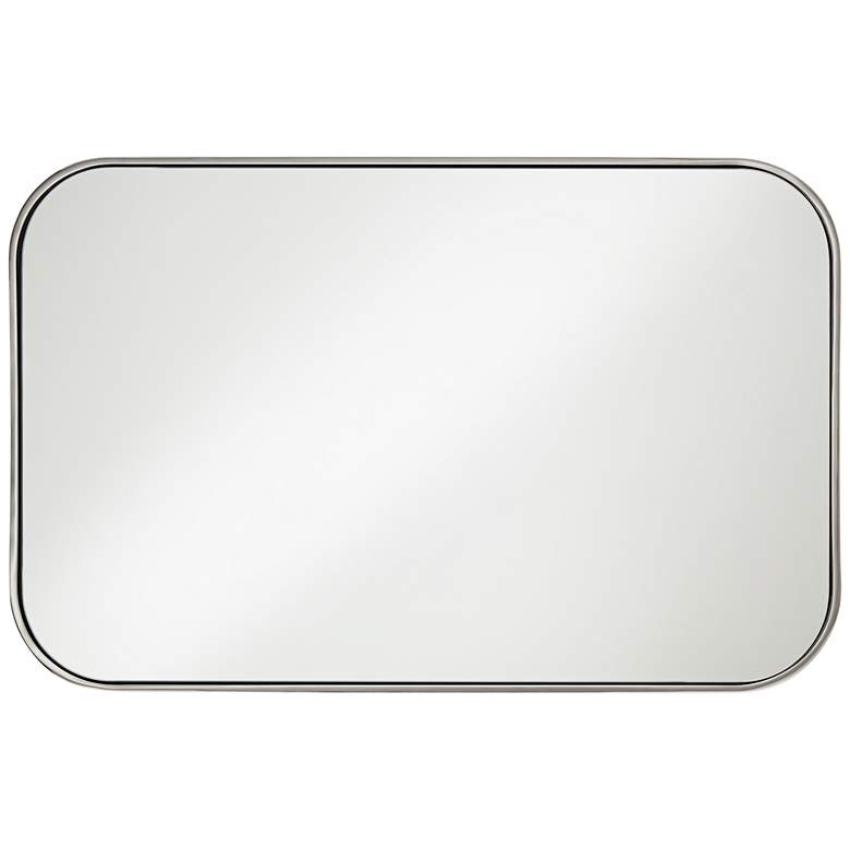 Image 4 Anders Polished Nickel 24 inch x 38 inch Rectangular Wall Mirror more views
