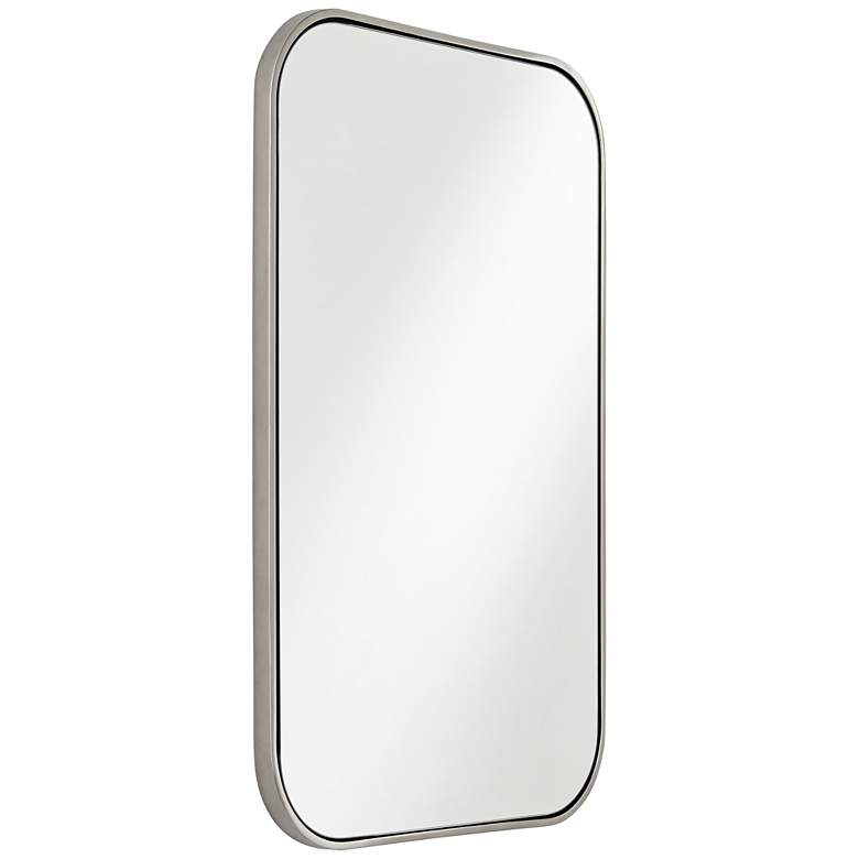 Image 5 Anders Polished Nickel 24 inch x 38 inch Rectangular Wall Mirror more views